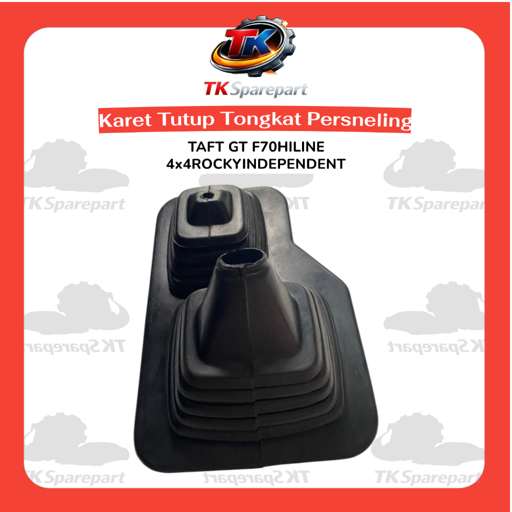Karet Boot Tutup Tuas Gigi Tongkat Perselening Mobil TAFT GT F70/Hilline 4x4/Rocky/Independent