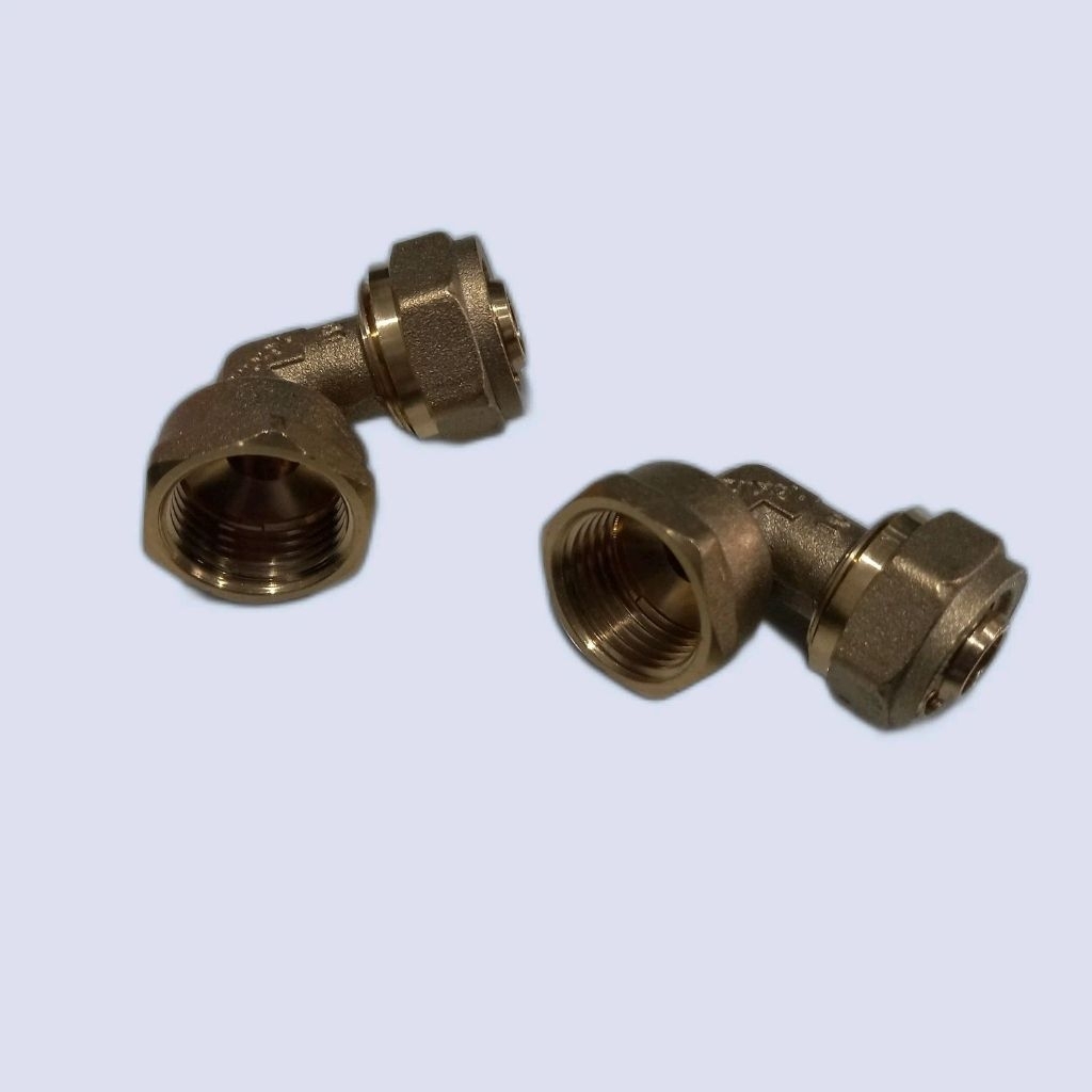 Keni Drat Dalam Kuningan 1/2 inch Air Panas / Kni Drat Dalam Pipa Air Panas Kuningan