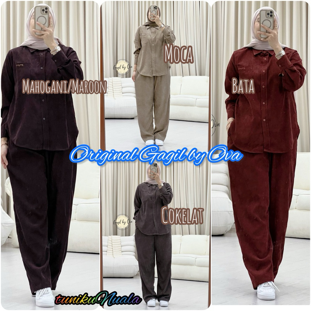 CANDA SETCEL PREMIUM & QANZA SETCEL PREMIUM ORIGINAL GAGIL BY OVA dan SYAKHAILA SETCEL PREMIUM ORIGI