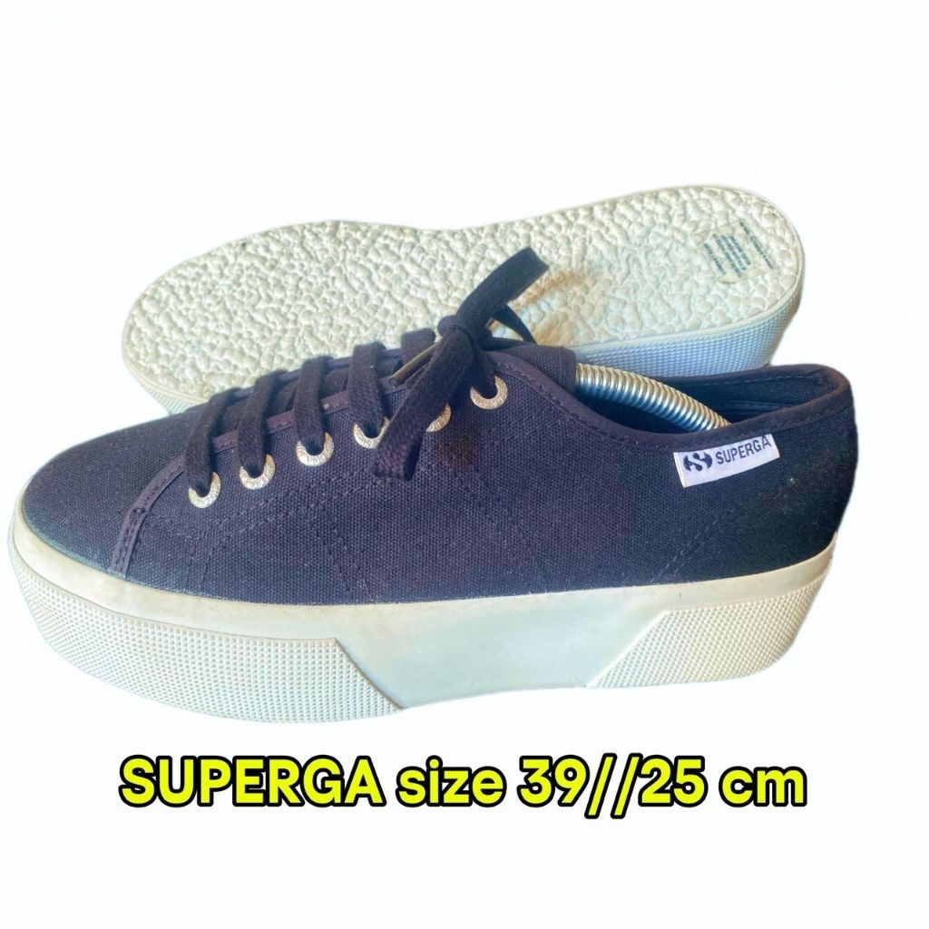 SUPERGA 3790 platform leggera hitam Original