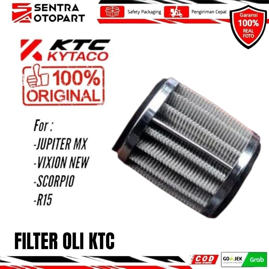 Filter oli racing jupiter mx vixion new scorpio r15 original KTC