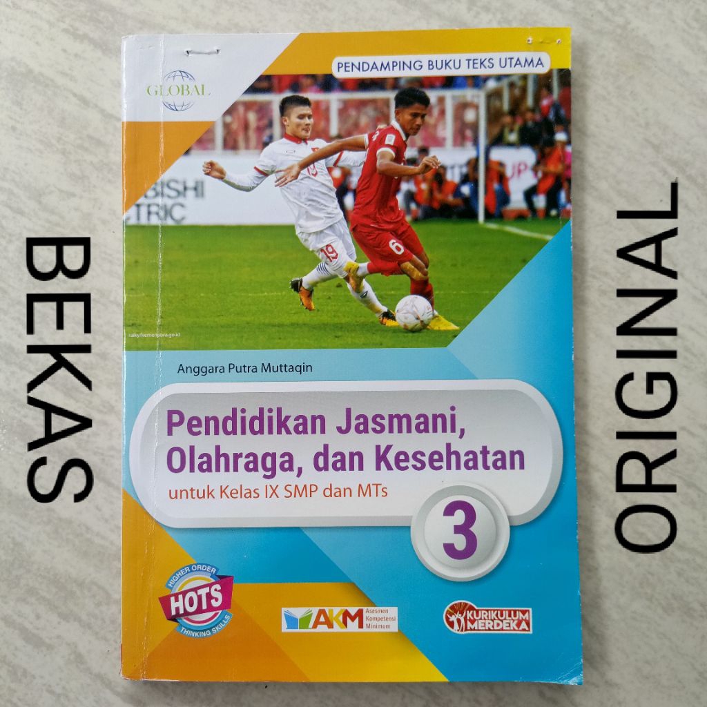 ( BUKU  BEKAS ) ( ORIGINAL ) Pendidikan Jasmani Olahraga dan Kesehatan PJOK Penjasorkes Penjas Penja
