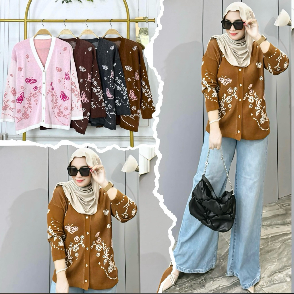 outer rajut wanita import premium cardi rajut import premium outer wanita