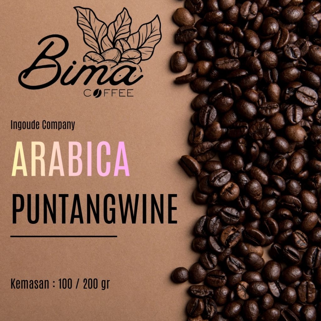 kopi arabica Puntang wine