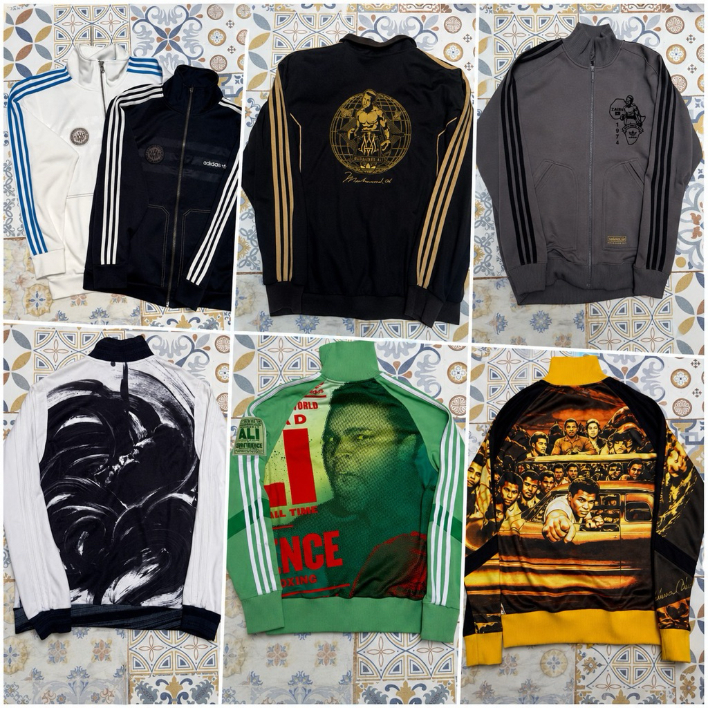 Rare Adidas Tracktop Muhammad Ali