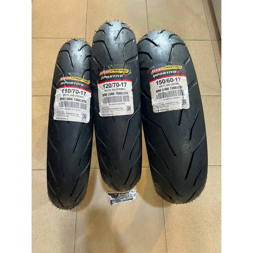 ban aspira premio sportivo 2 110/70-17 120/70-17 150/60-17