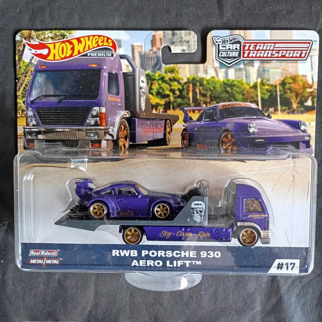Hot Wheels Team Transport RWB Porsche 930 Aero Lift