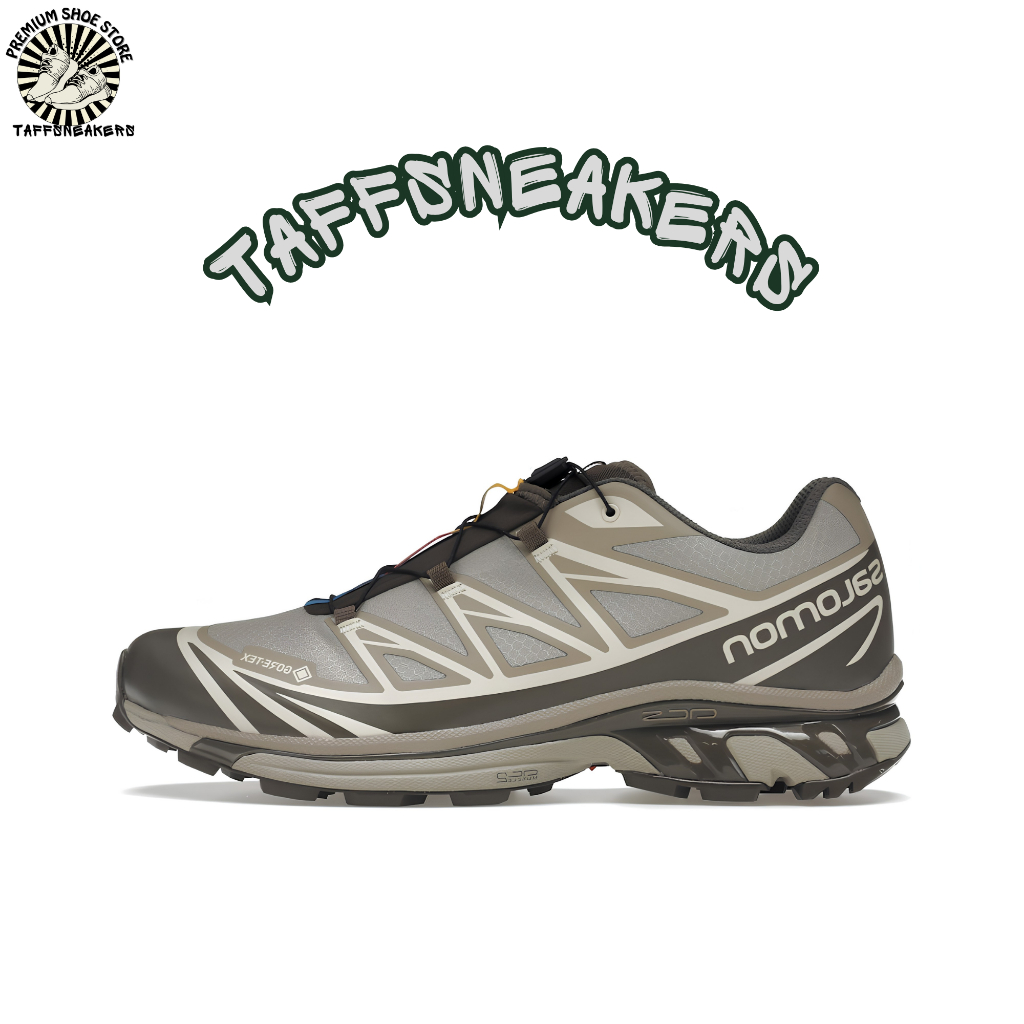 Sepatu Salomon XT-6 GORE-TEX Vintage Khaki