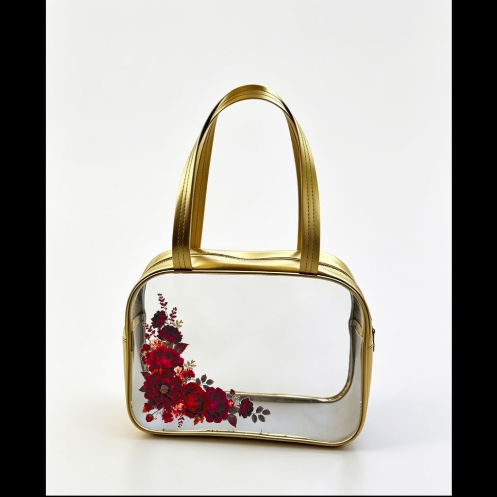 [ faxis ] POUCH KOSMETIK - TAS KOSMETIK - POUCH MIKA TRANSPARANT