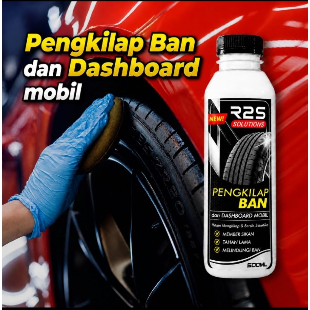 Semir ban dan pengkilap dashboard