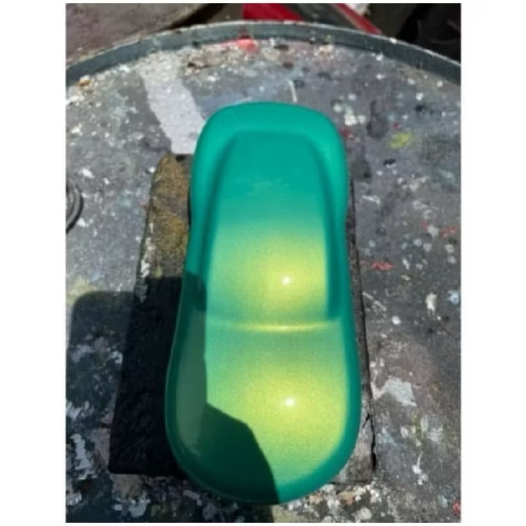 Cat Hijau Metalik/Cat Hijau Alien Green/Cat Hijau Metalik PU
