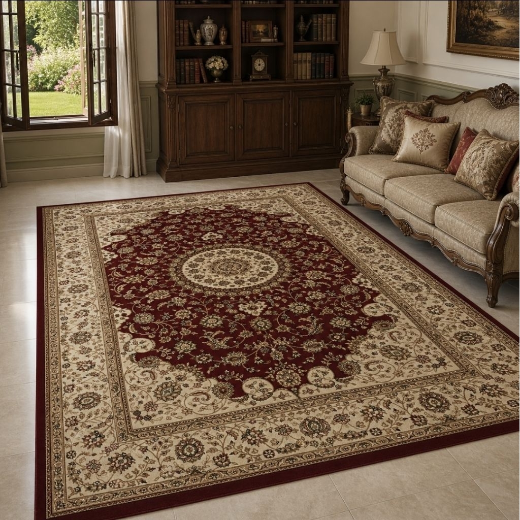 Karpet Permadani Tebal Motif Turki Turkey Jumbo Al Imam 240x330 cm