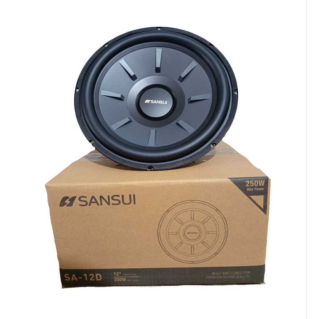 Subwoofer Sansui new SA-12 D double coil , subwoofer sansui 12 inch terbaru
