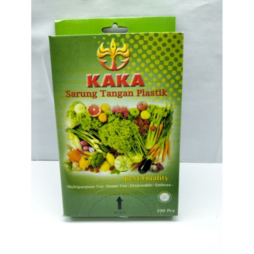 PLASTIK SARUNG TANGAN KAKA (1 BKS)