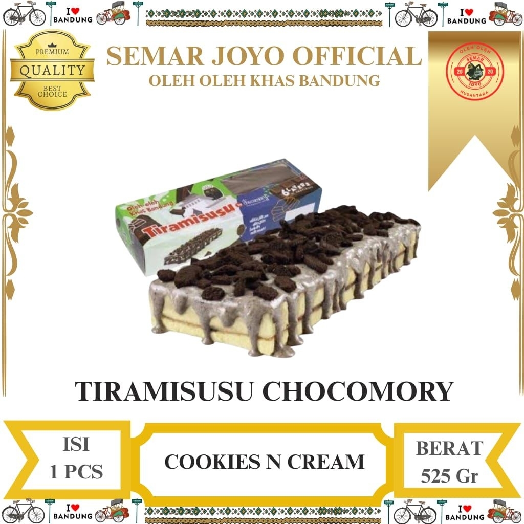 [TERLARIS] Tiramisusu Chocomory Bandung