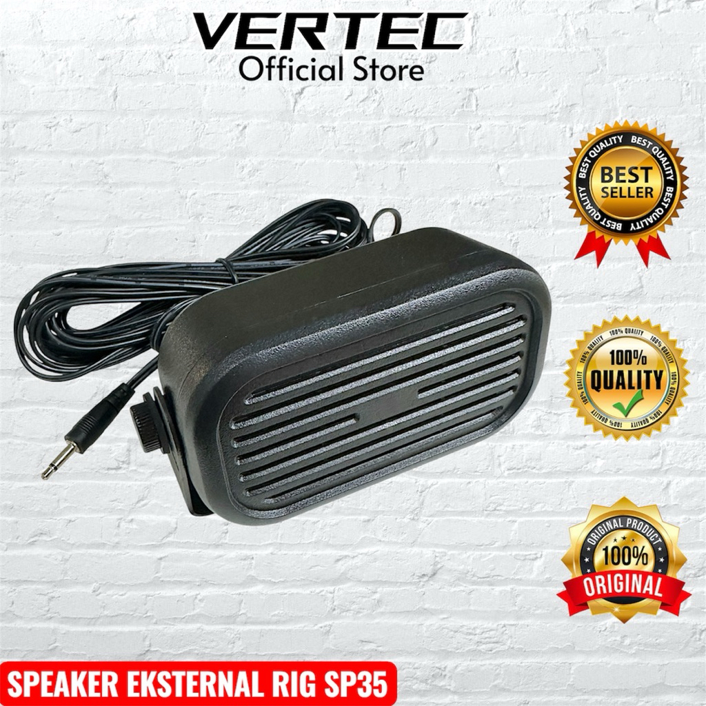 Speaker External SP35 Compatible Rig Mini Yaesu FT 2900 2980 8800 8900 ICOM IC 2300 2200 2100 Alinco