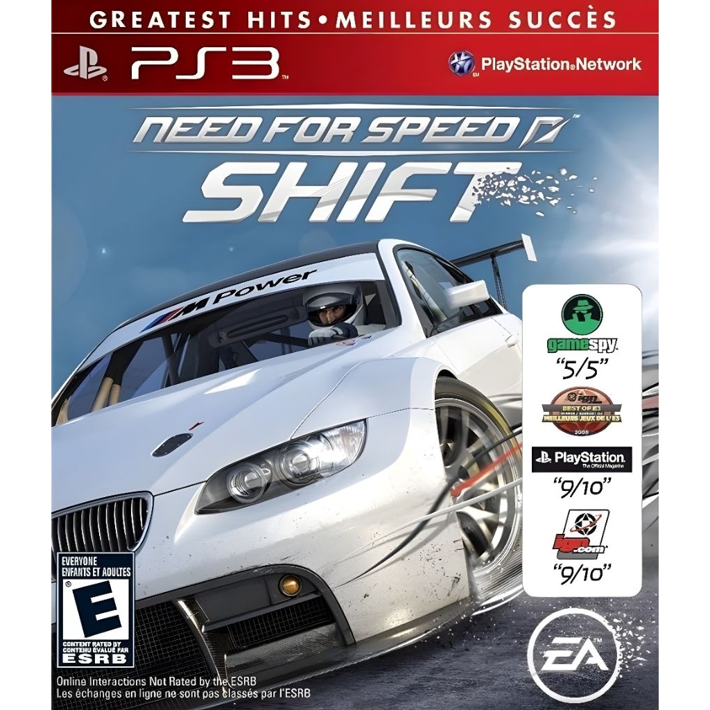 File PKG PS3 - Need For Speed Shift - sedia game ps2 ps3 ps4 cfw hfw hen gembox bitbox
