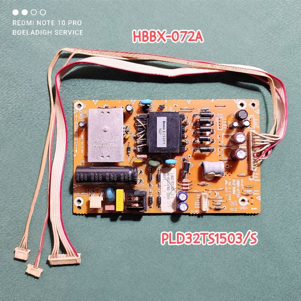 PSU Power Supply TV LED Polytron PLD32TS1503/S PLD32TS1503S PLD32TS1503 HBBX-072A DN21B089