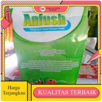 ANFUSH pupuk pengendali Hayati ANFUSH 500 gram ( bio Fungisida Anfus) ORGANIK organisme pengurai sep