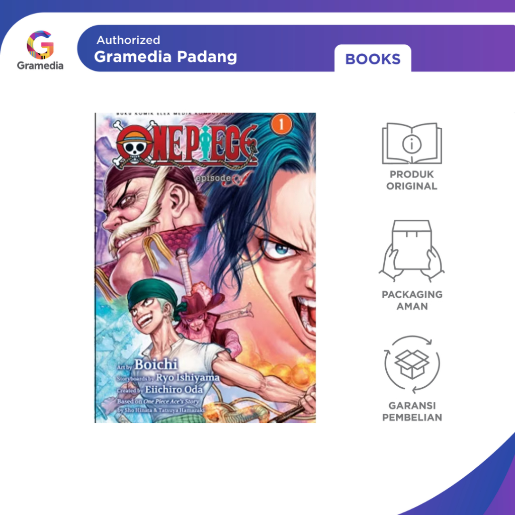 Gramedia Padang-One Piece Episode A Vol. 1