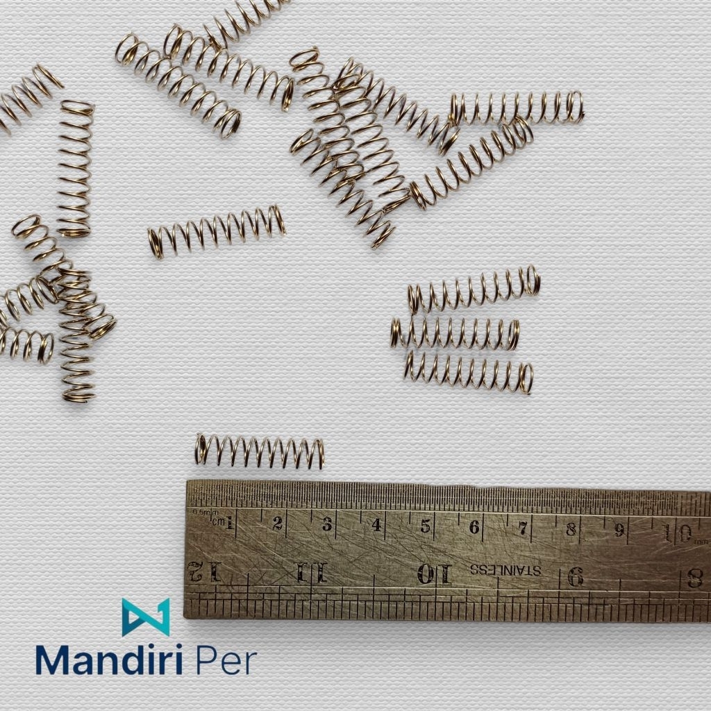 Per Spring Tekan 0,6mm Stainless Panjang 25mm
