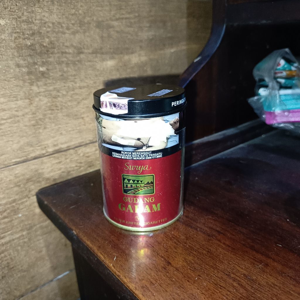Kaleng Surya Bekas/Kosong