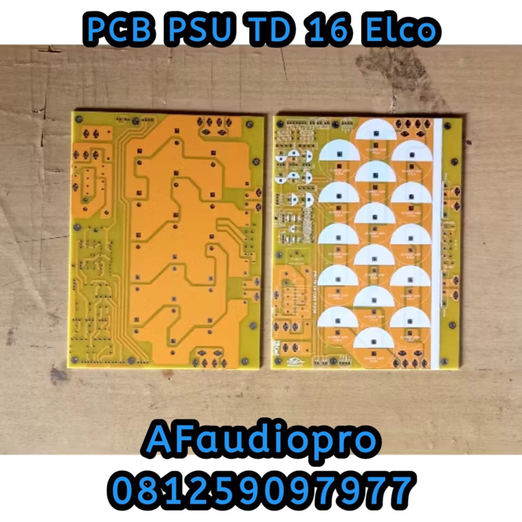 PCB PSU Class TD 16 Elco