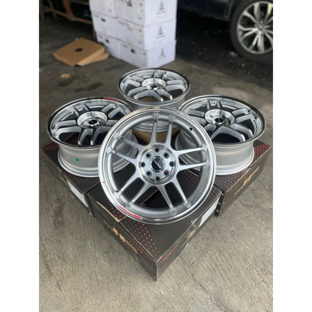 CP035 ring 16 pcd 4x100 sama pcd 4x114 full polis baru