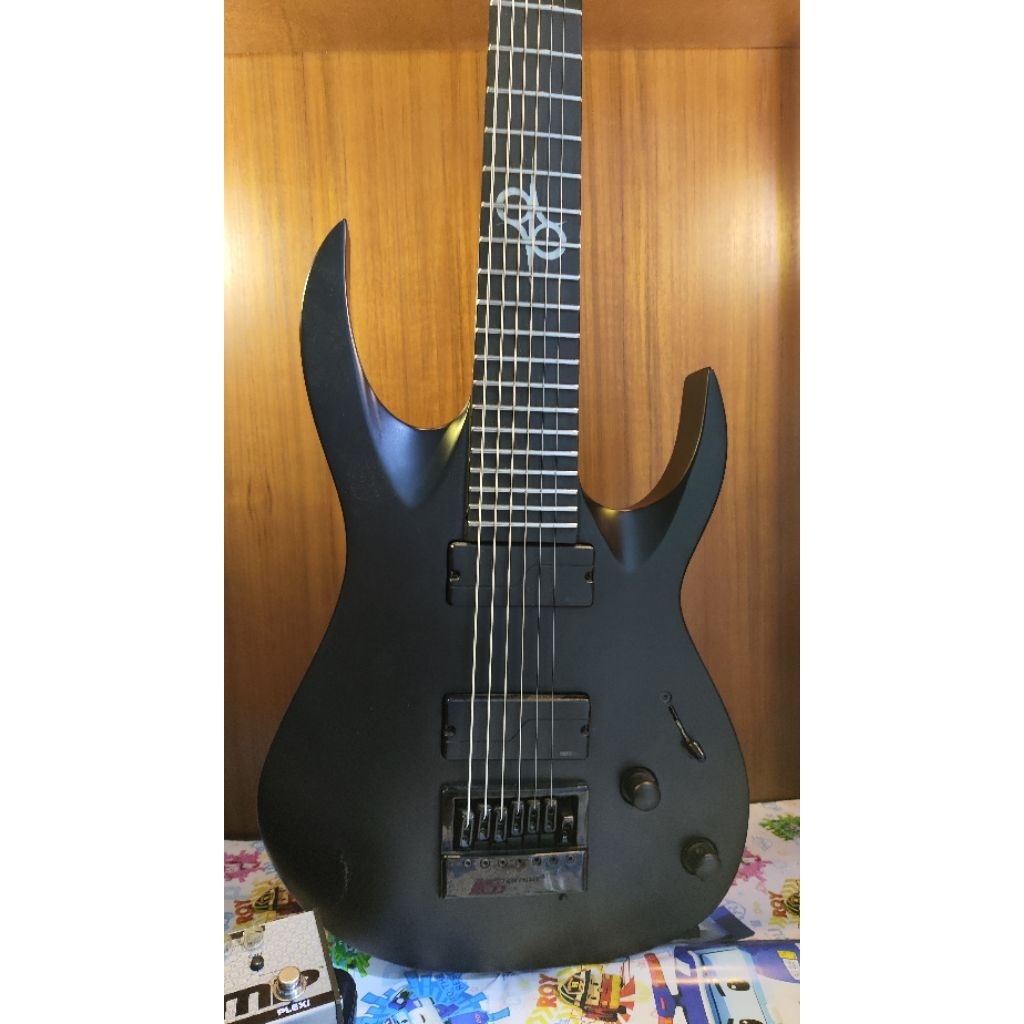 Solar A1.7AC Guitar Electric Pickup Humbucker Fishman Fluence Modern Bridge Evertune Second Preloved