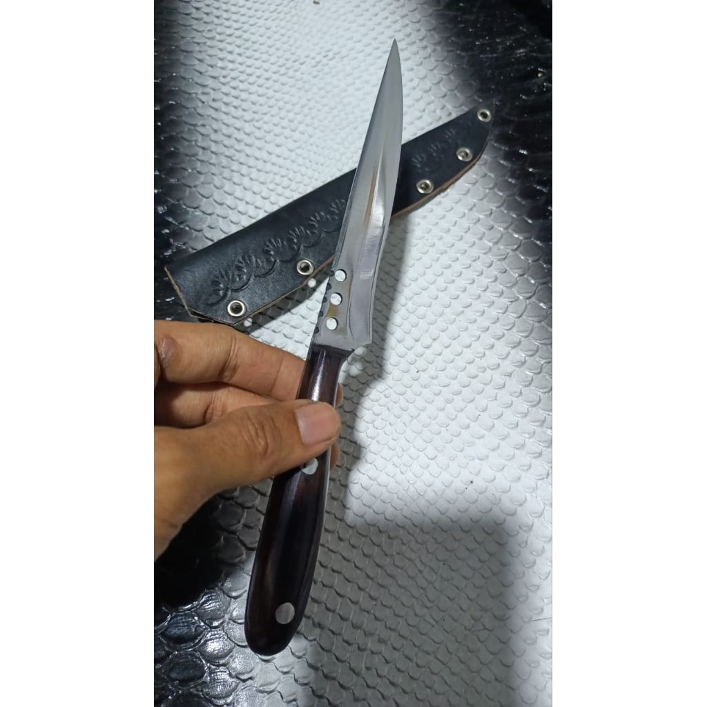 New  (cap garpu) Pisau bawang unik keren Pb 12 cm