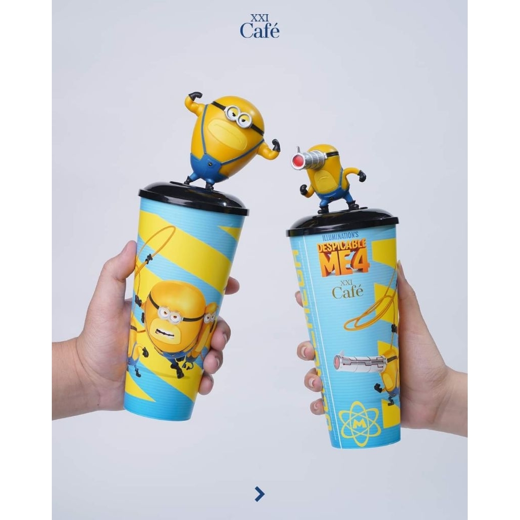 Cup Despicable Me 4 Minion Official XXI Cafe