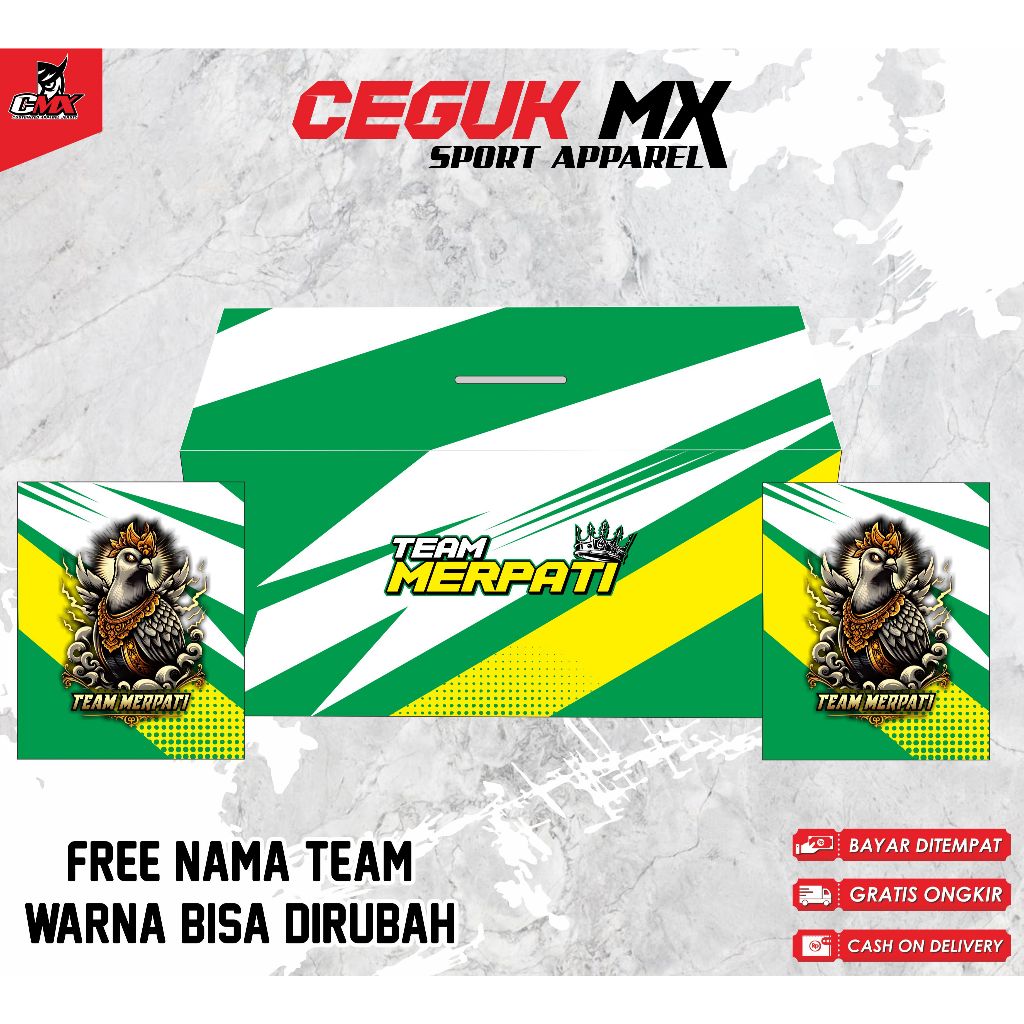 KERODONG MERPATI 09 FULL PRINTING CUSTOM