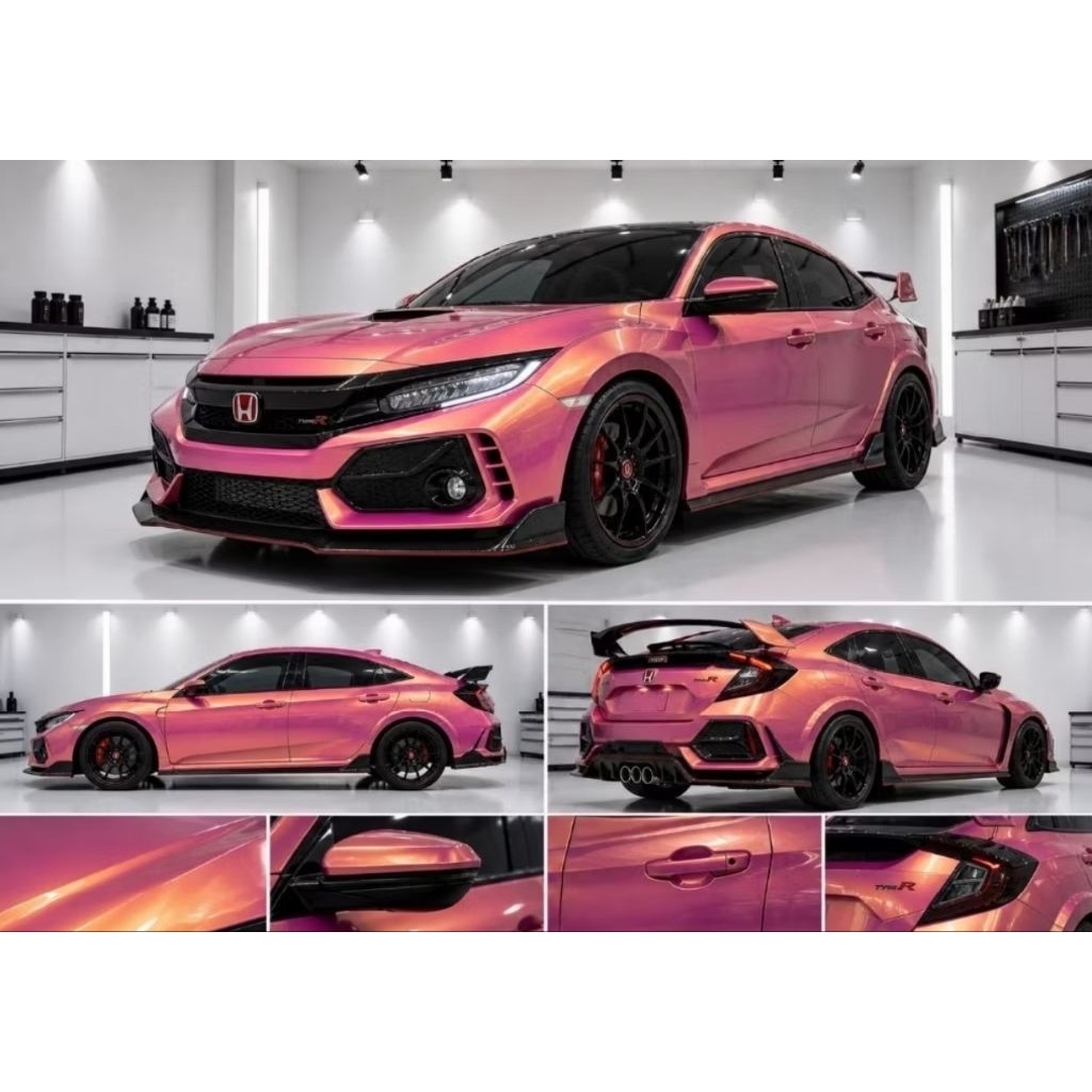 CAT PU WARNA GOLDEN PINK MAGENTA | CAT MOTOR | CAT MOBIL | CAT PU BERKUALITAS