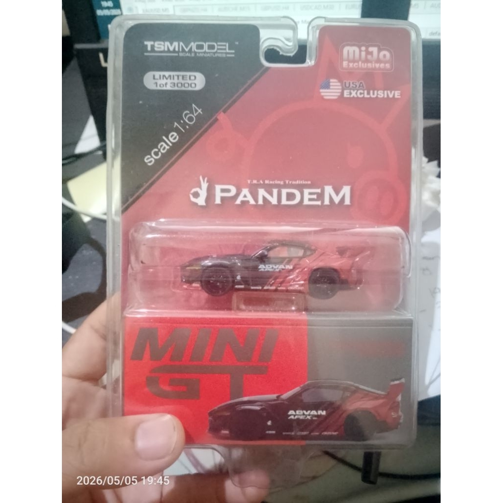Mini GT 207 Pandem Toyota GR Supra Advan Apex 2019 SEMA (Blister)