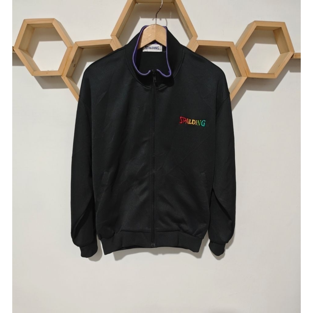 TRACKTOP / JACKET OLAHRAGA SPALDING SIZE L