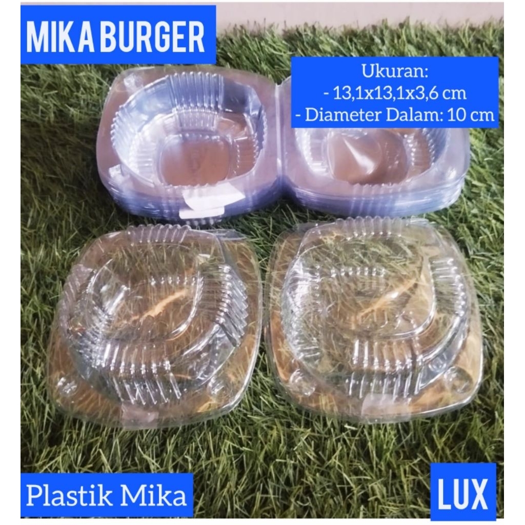 Mika Burger HB01 LUX/ Plastik Mika Hamburger