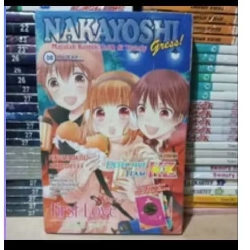 Majalah Komik Uniq & Trendy NAKAYOSHI Gress Edisi  08 Original