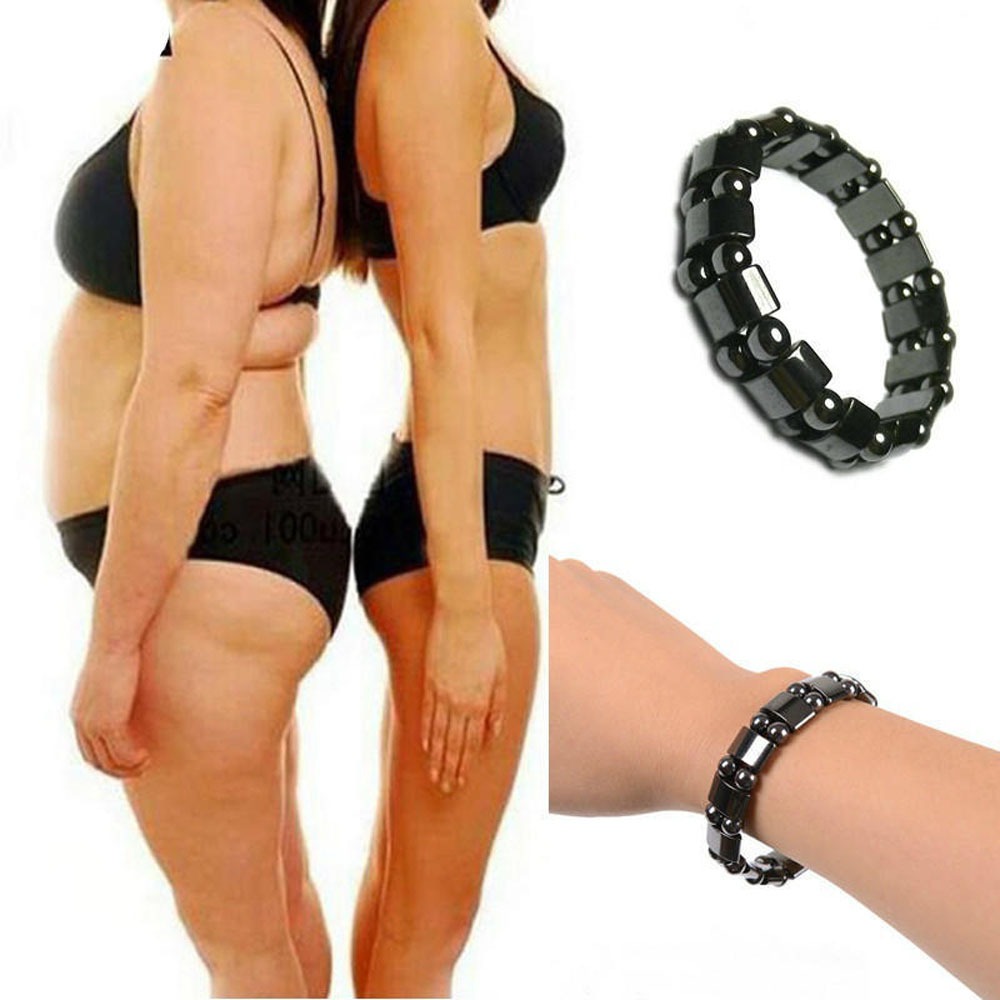 GELANG KESEHATAN - ALAT TERAPI - GELANG TERAPI - HEMATITE - MAGNETIK