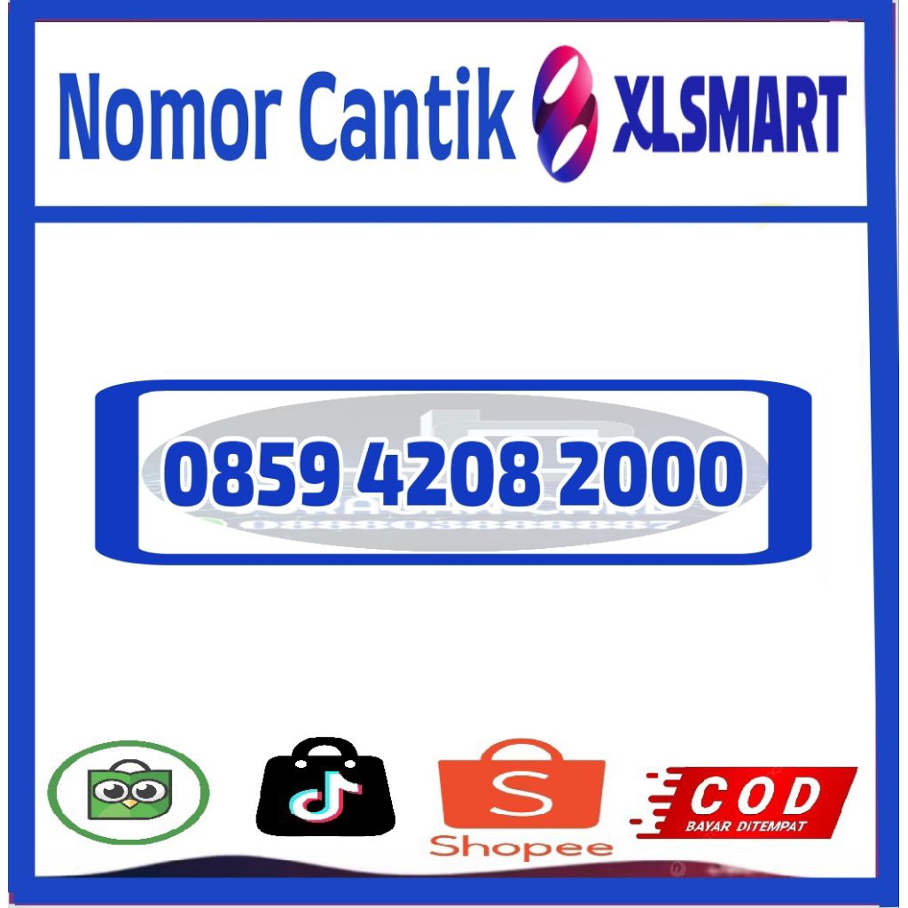 nomor cantik XL Axiata seri tahun langka auto 2000 promo
