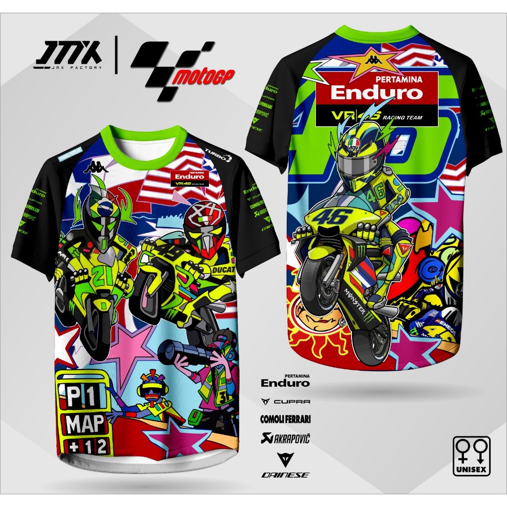 kaos jersey vr46 special edition kaos racing vr