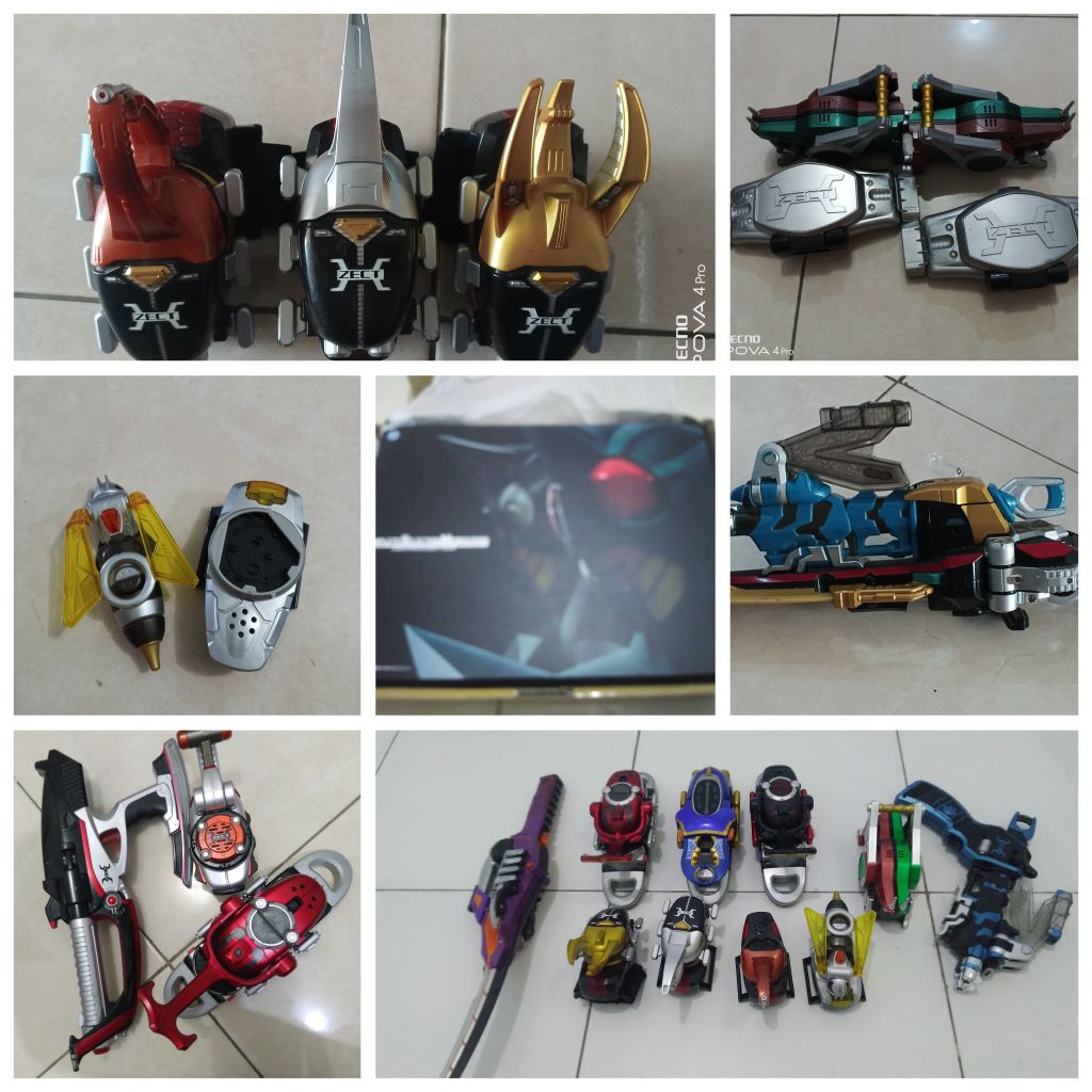 DX ALL KAMEN RIDER KABUTO ZECTER