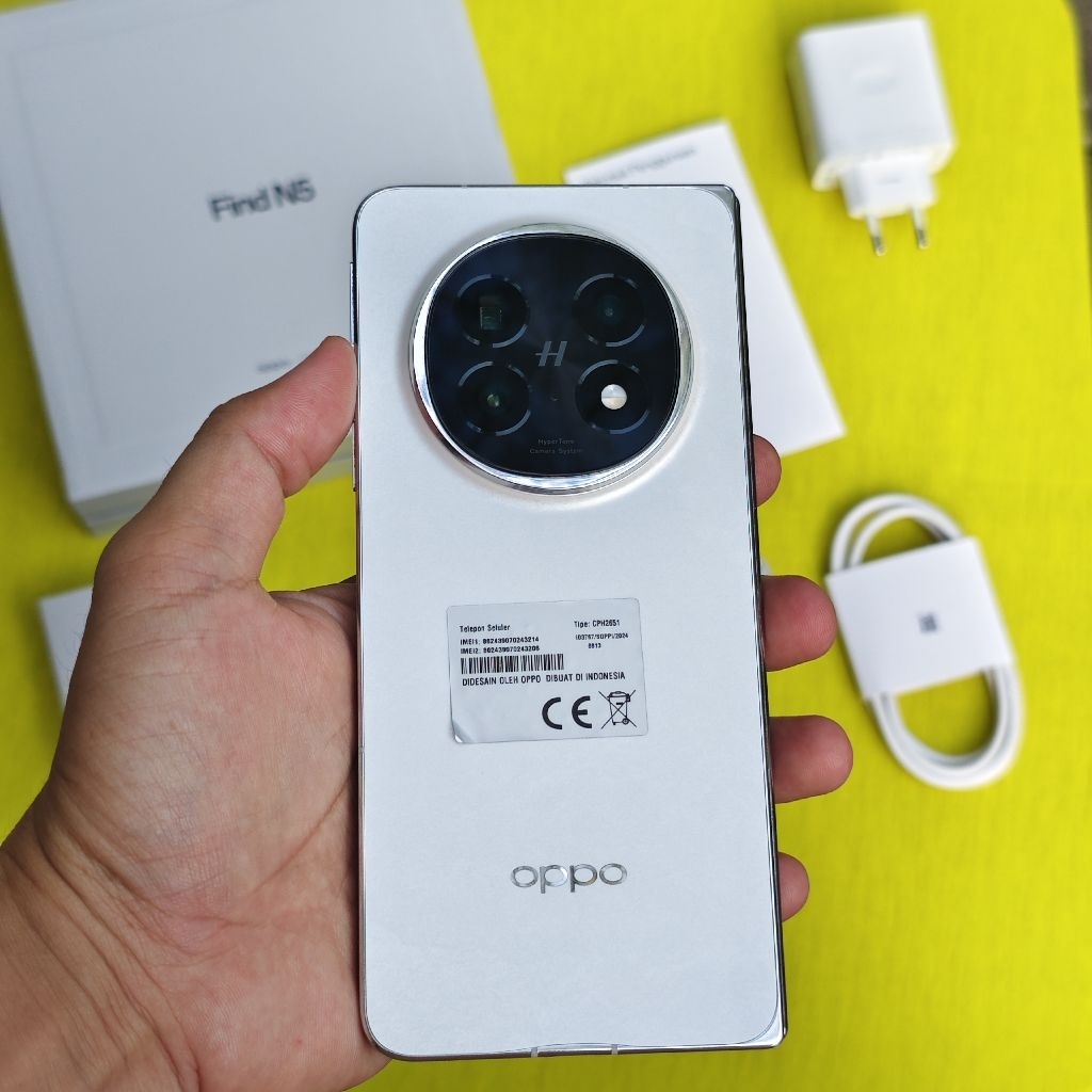 OPPO FIND N5 Fold 5G 16GB/512GB RESMI INDONESIA SECOND PRELOVED