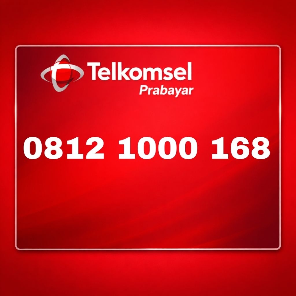 Nomor cantik simpati 11 digit Telkomsel 168