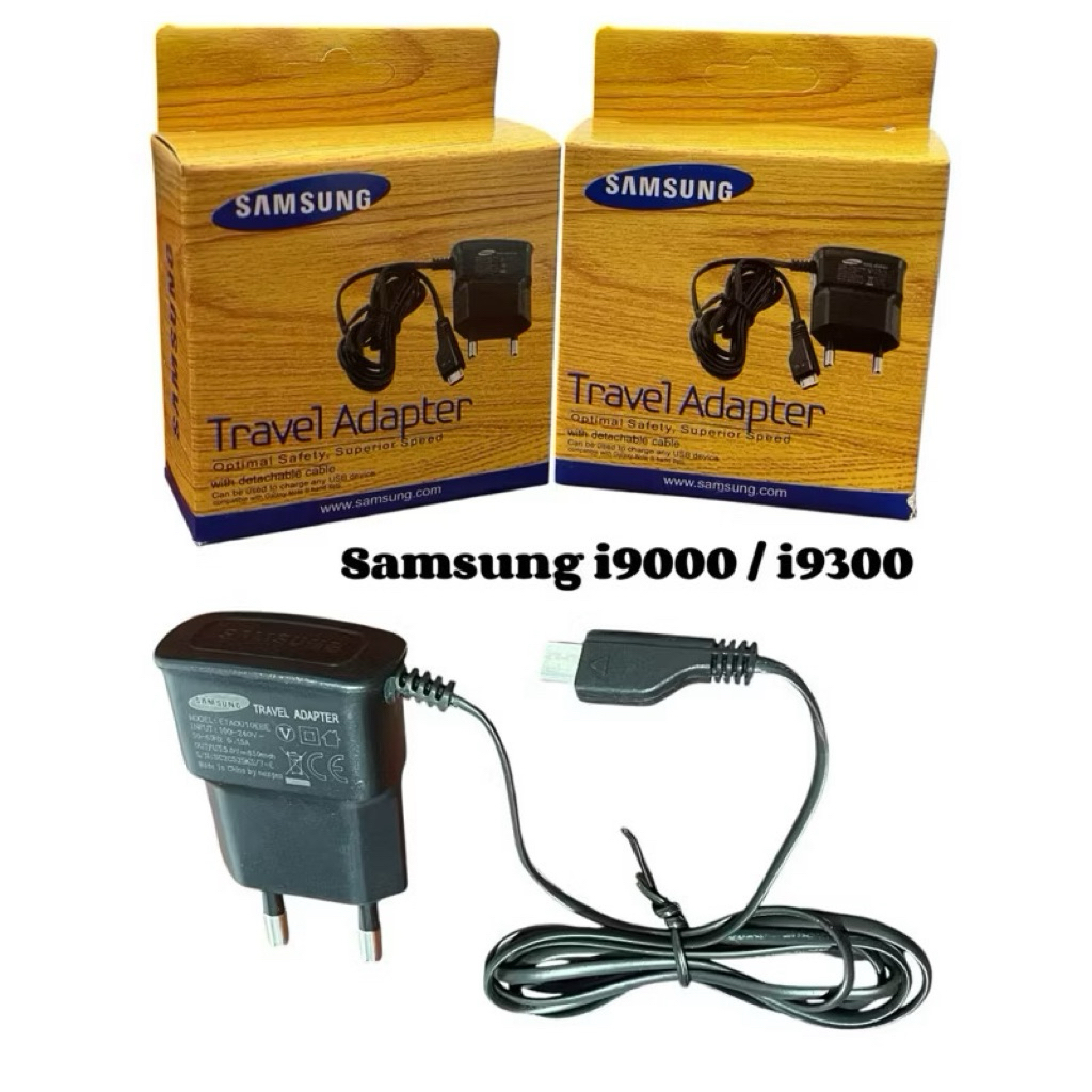 TC CASHAN SAMSUNG Power Adaptor Batok Kepala Travel Charger Samsung E1272 i9000 i9100 i9200 i9300 i9
