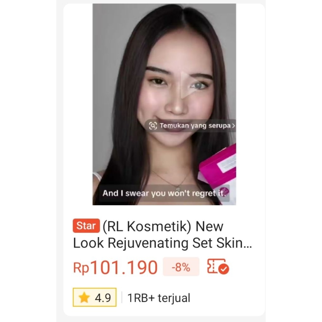 Rejuvenating Set (sabun, toner, suns/siang, malam)