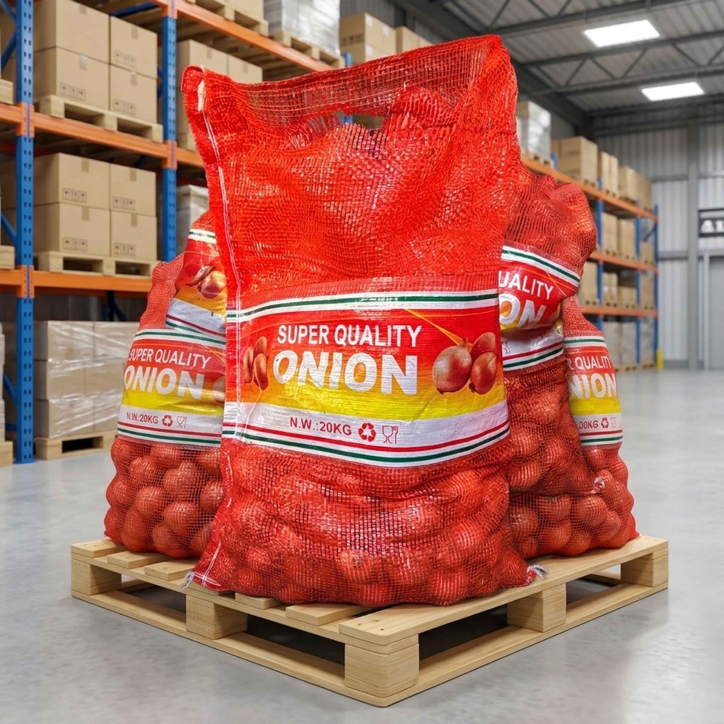 Bawang Bombay ukuran 5060 20KG