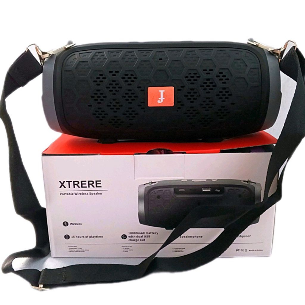 Speaker Bluetooth Extreme Full Bass Support Bluetooth Memori Tws Flashdisk Radio Musik Box Bluetooth