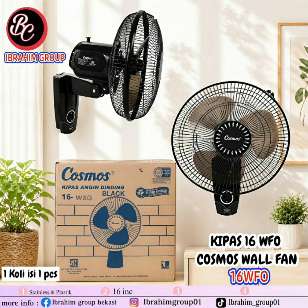kipas angin tembok