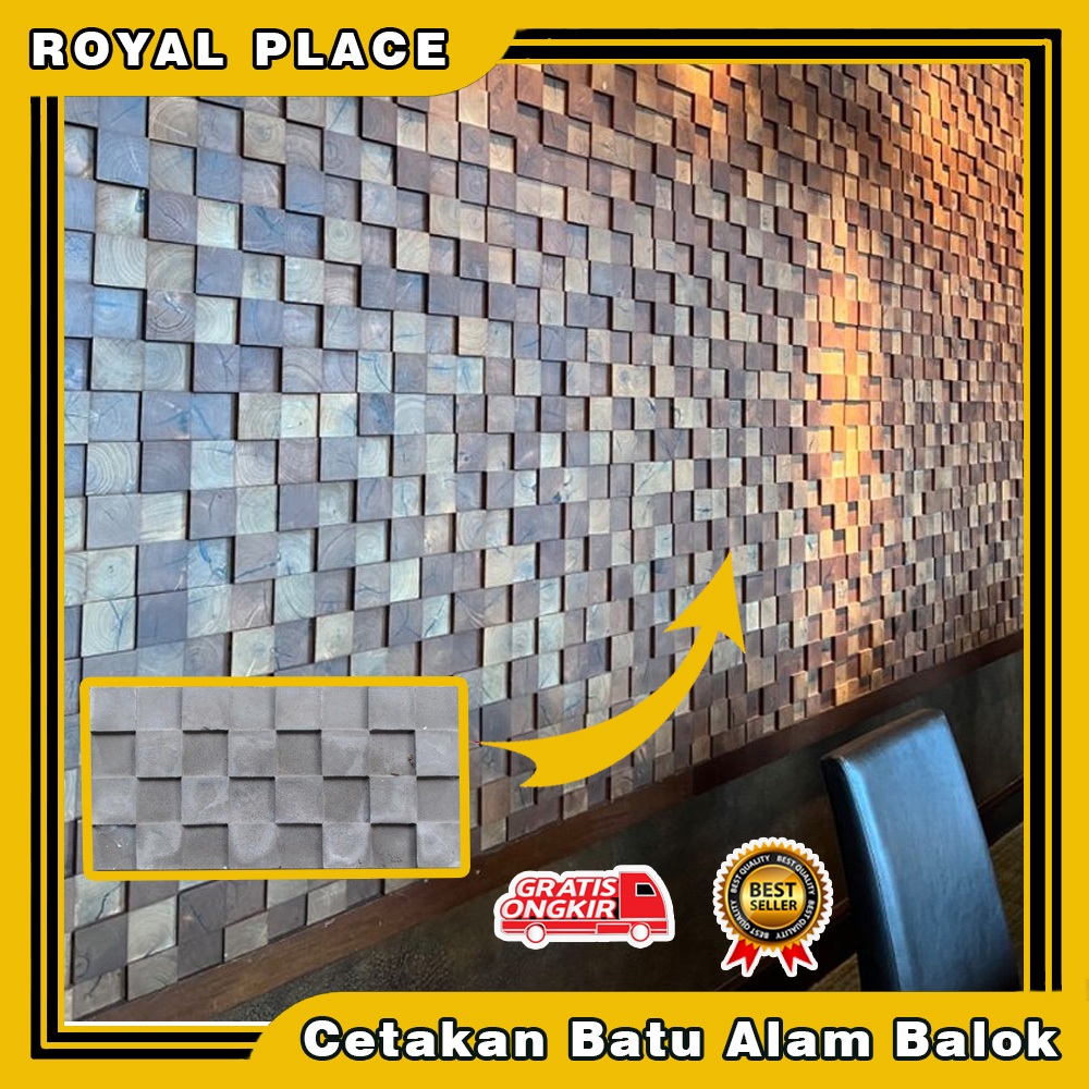 Cetakan Batu Alam Dinding Fiber Tebal | Cetakan Fiber Batu Alam | cetakan batu alam tempel dinding