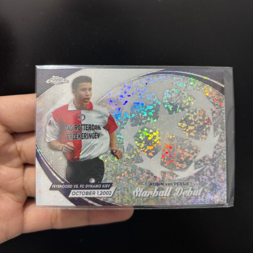 Kartu Bola Feyenoord Original Panini Topps Futera Prizm Select immaculate Adrenalyn XL Match Attax D